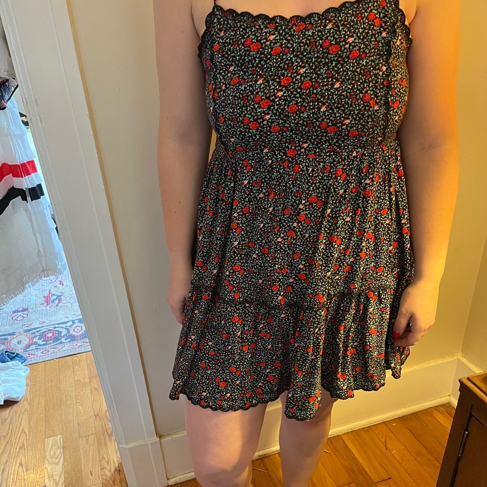 Urban Outfitters: UO HANNA RYN PRNT MINI DRESS